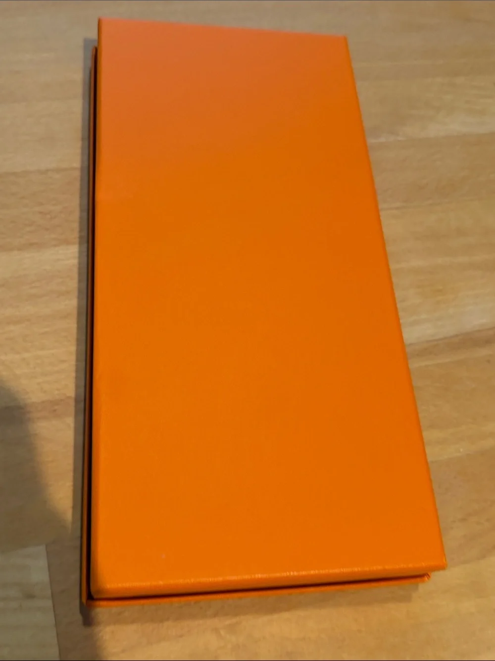 Hermes Orange and Black Box